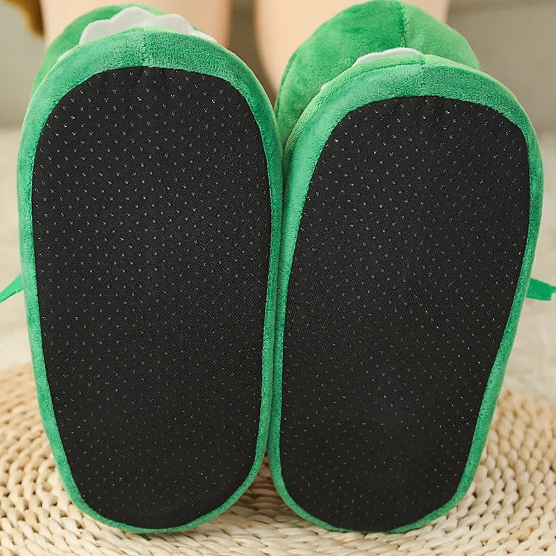PANTUFLA INTERACTIVA COCODRILO