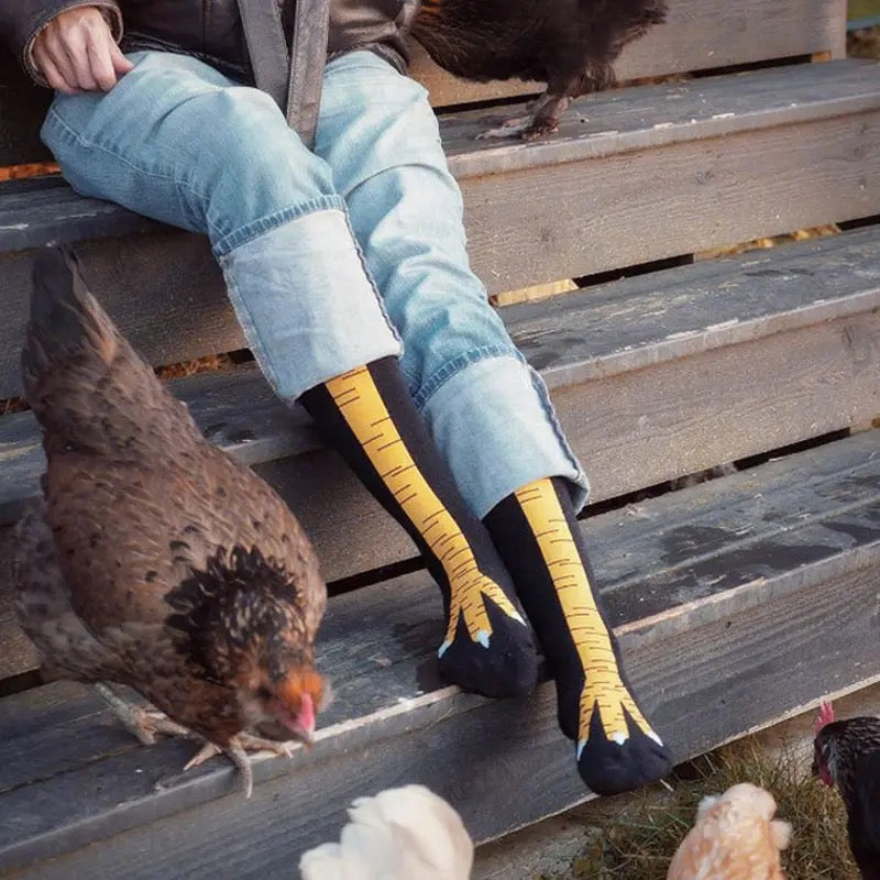CALCETINES PATAS DE POLLO