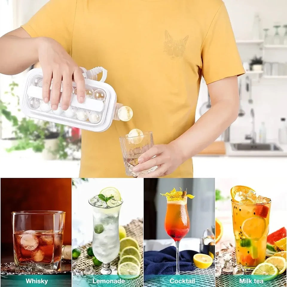 BOTELLA PARA HIELO DE ESFERA