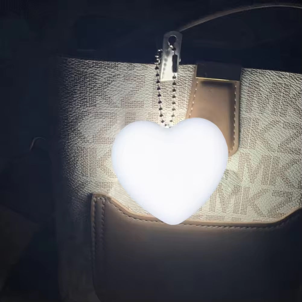 LUZ LED DE CORAZÓN PARA BOLSO
