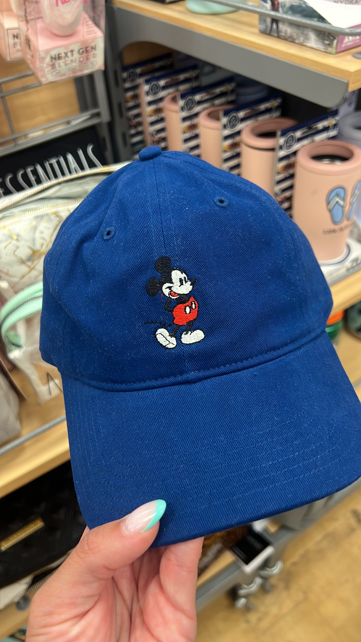 GORRO AZUL MICKEY MOUSE NIÑO