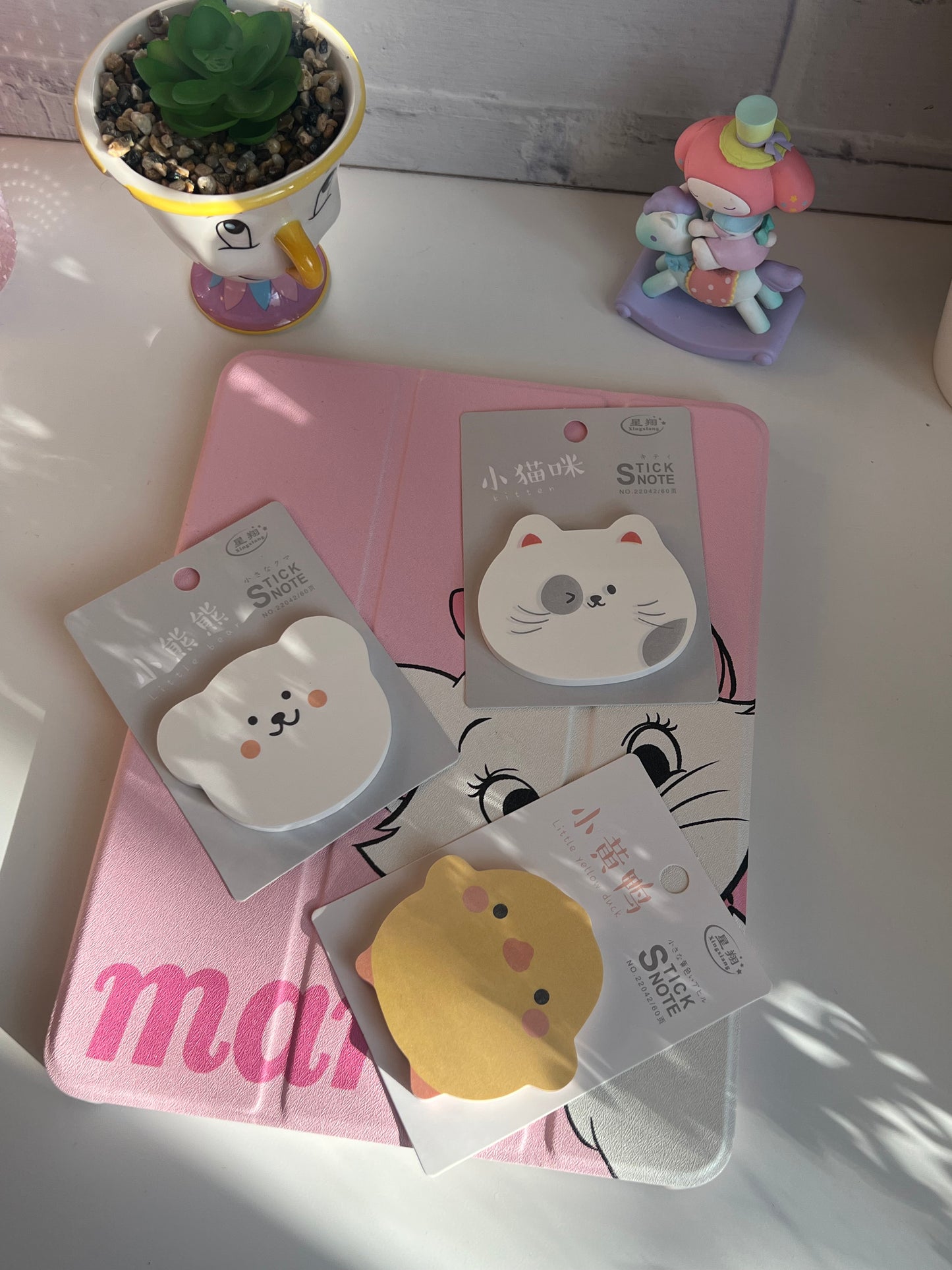 NOTAS ADHESIVAS ANIMALITOS