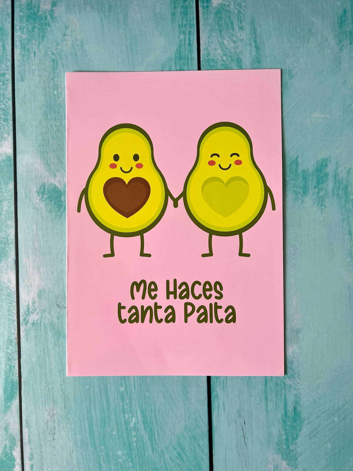 Tarjeta San Valentín Palta