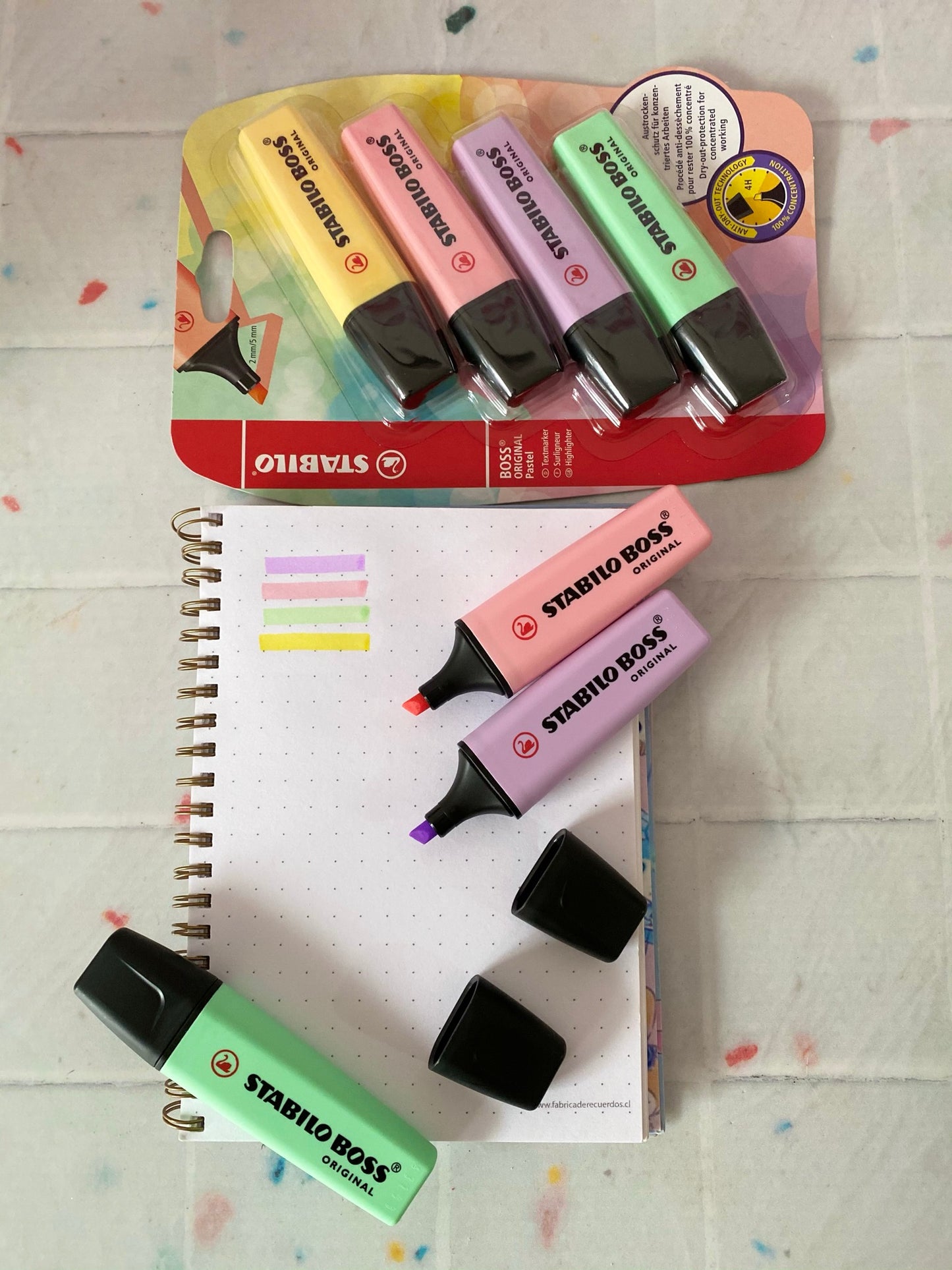 Destacador Stabilo Boss Pastel