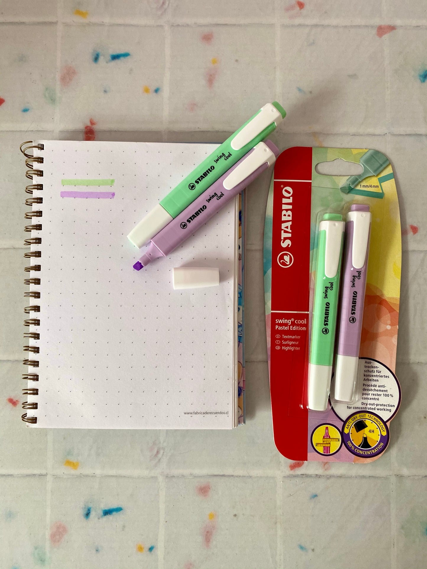 Destacador Stabilo Swing Cool