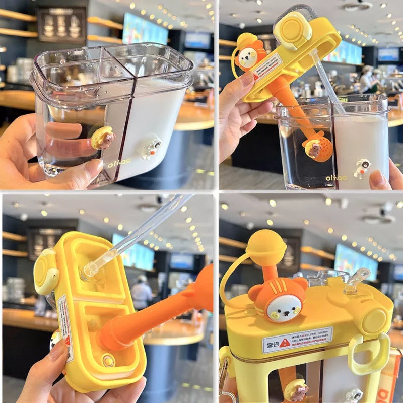 BOTELLA DOBLE KAWAII