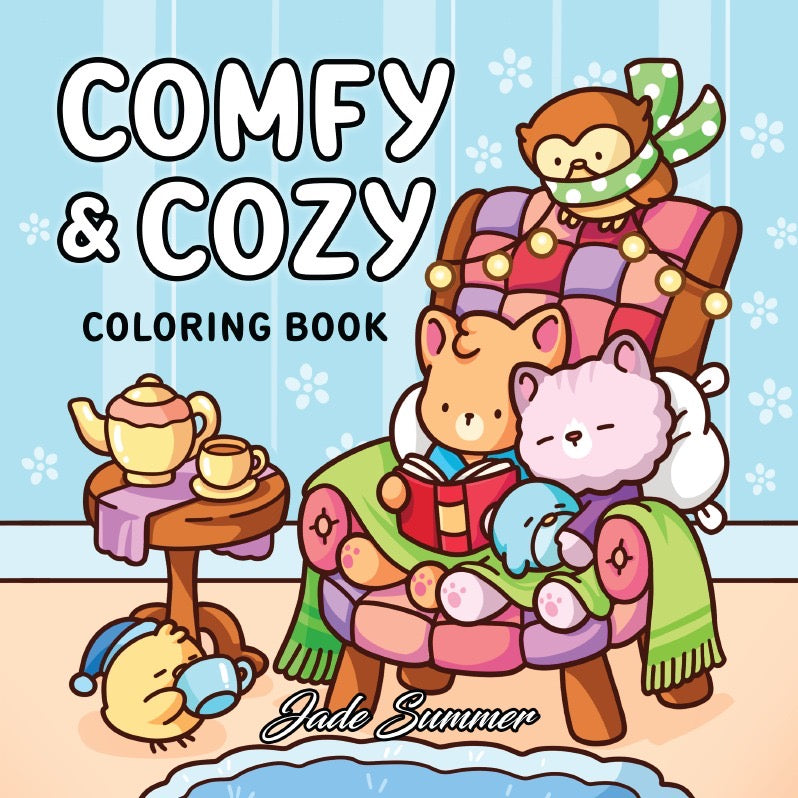 LIBRO DIGITAL COMFY DAYS COLORING BOOK