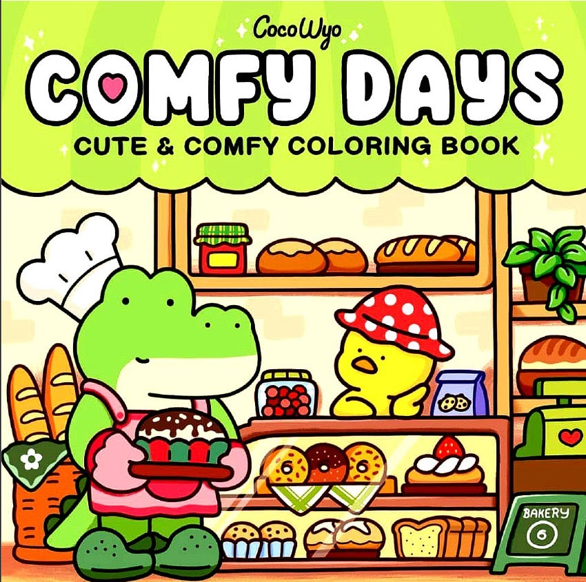 LIBRO DIGITAL COMFY DAYS COLORING BOOK