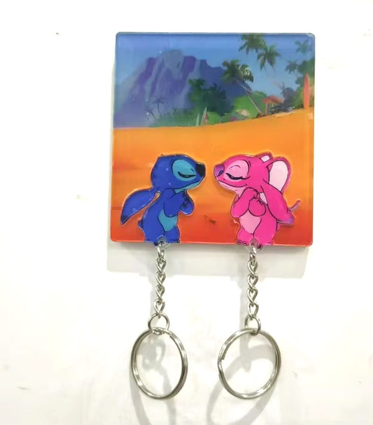 LLAVERO DE PAREJA STITCH