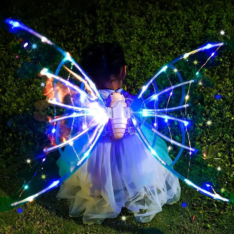 ALAS HADA MARIPOSA CON LUCES